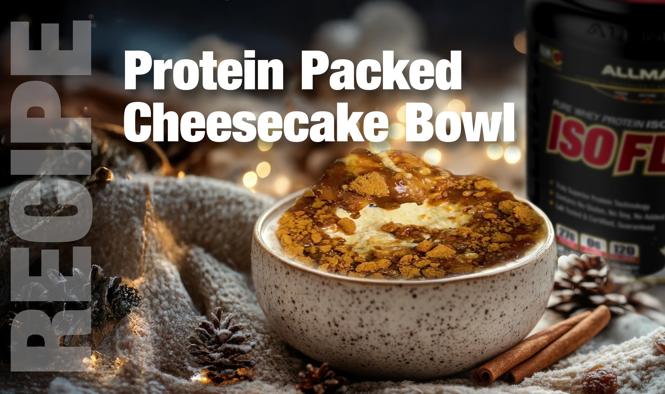 Protein-Packed Cheesecake - Allmax Nutrition