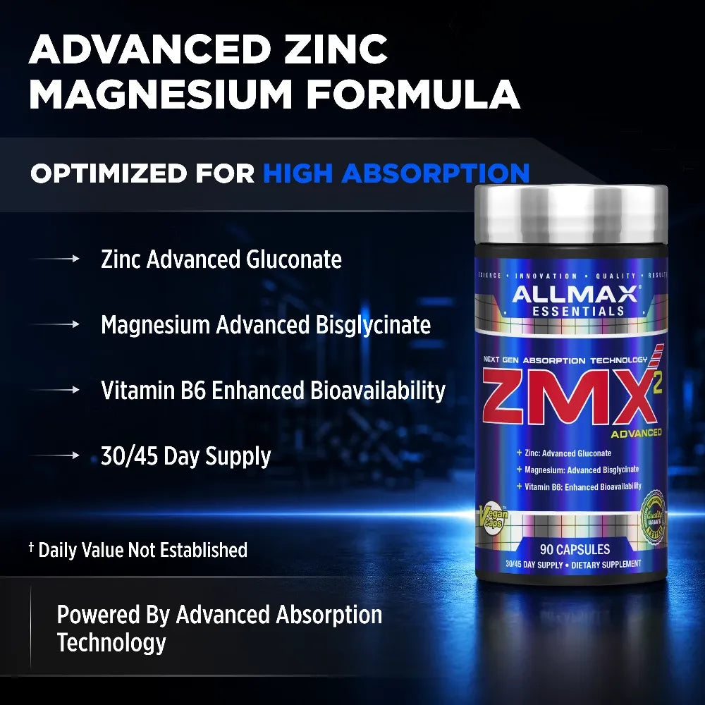 Allmax ZMX: Supplements & Vitamins