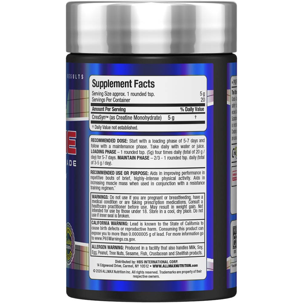 Allmax Creatine Monohydrate Powder