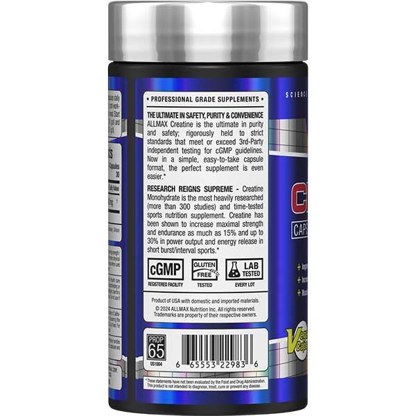 Creatine 3000 Capsules - Allmax Nutrition