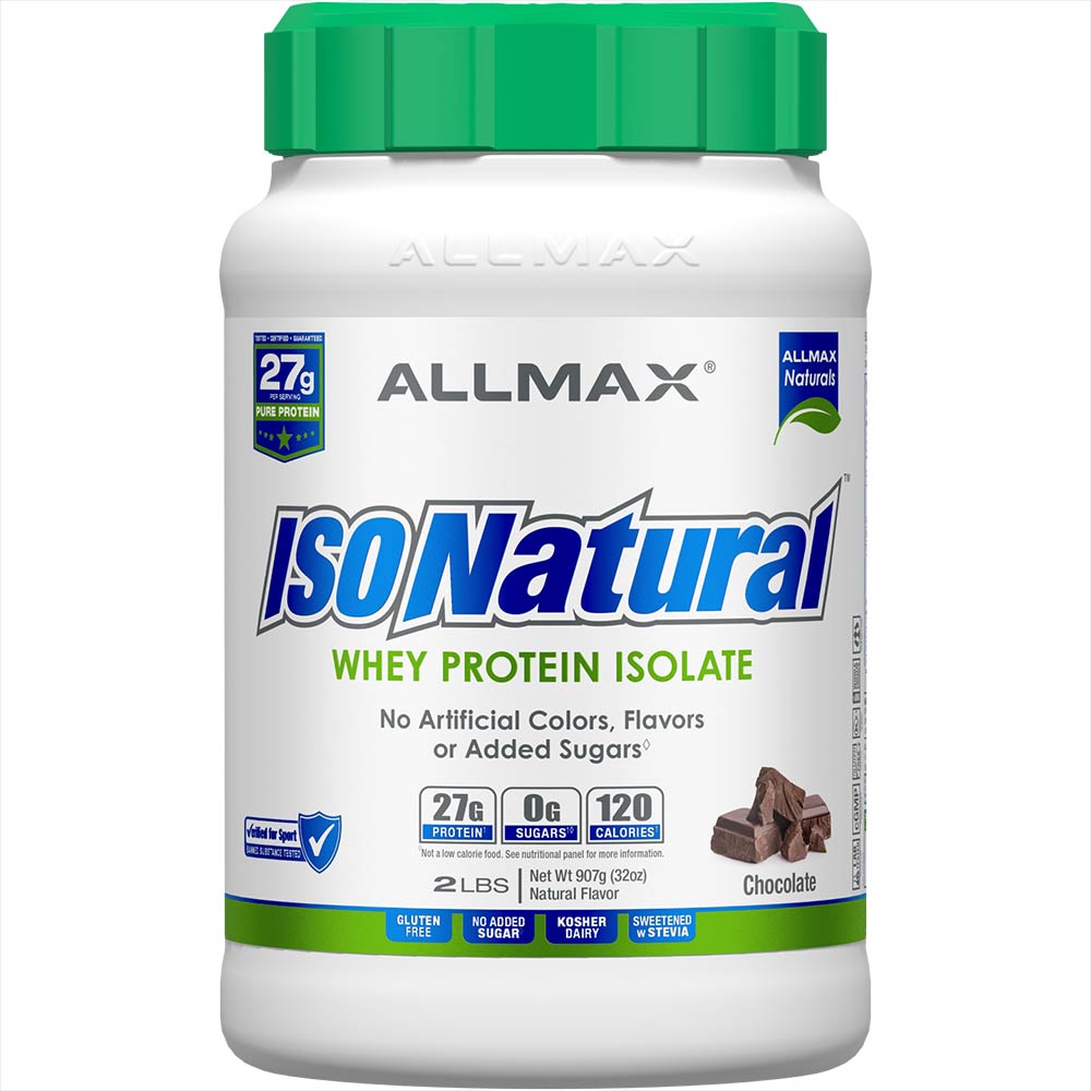 ALLMAX IsoNatural: Natural Pure Whey Protein Isolate