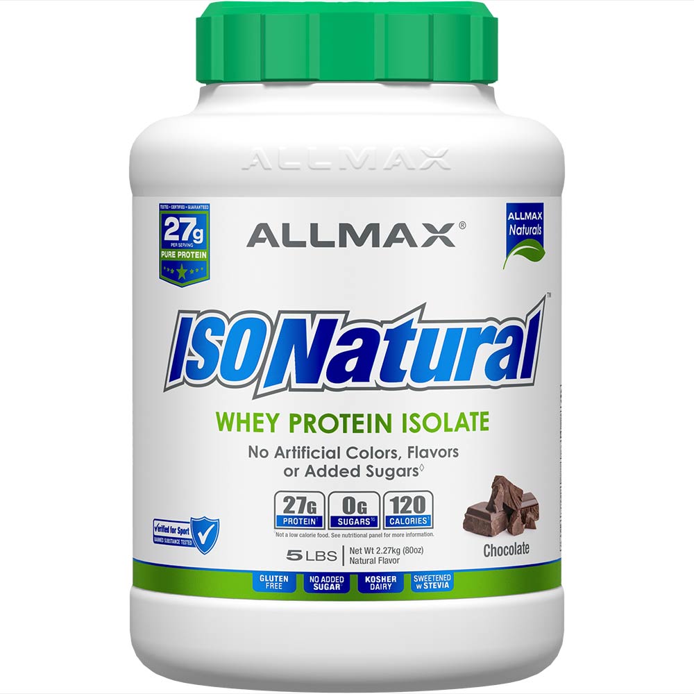 ALLMAX IsoNatural: Natural Pure Whey Protein Isolate