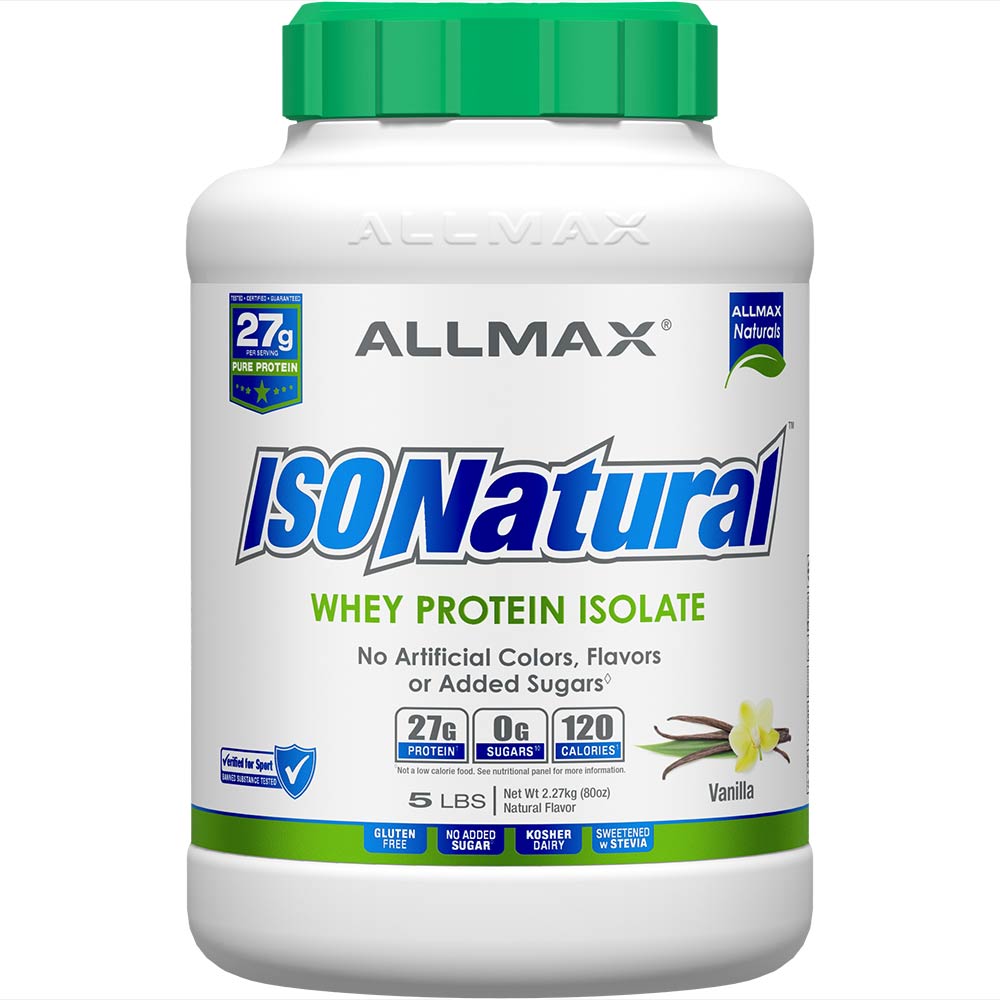 ALLMAX IsoNatural: Natural Pure Whey Protein Isolate
