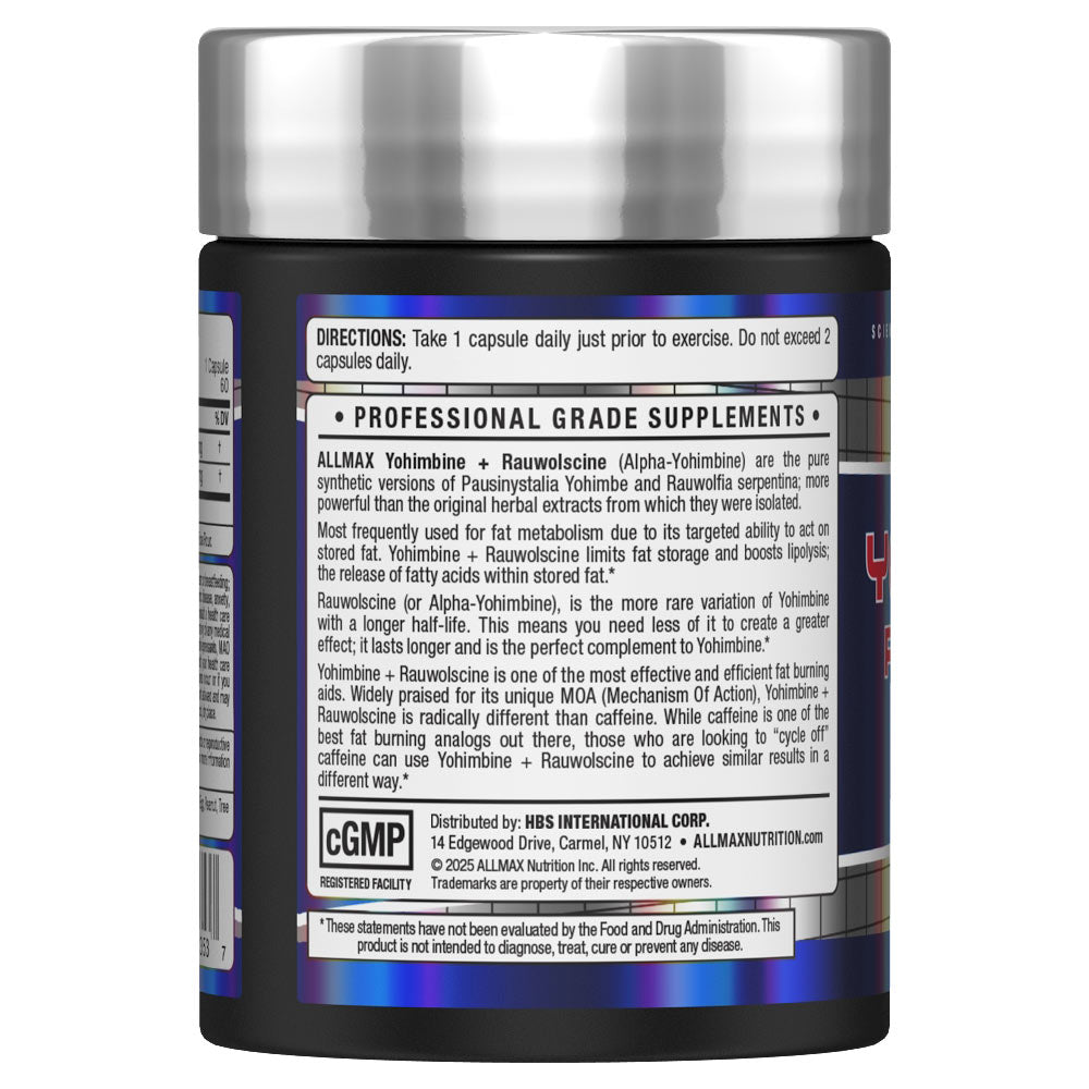 Allmax Yohimbine+