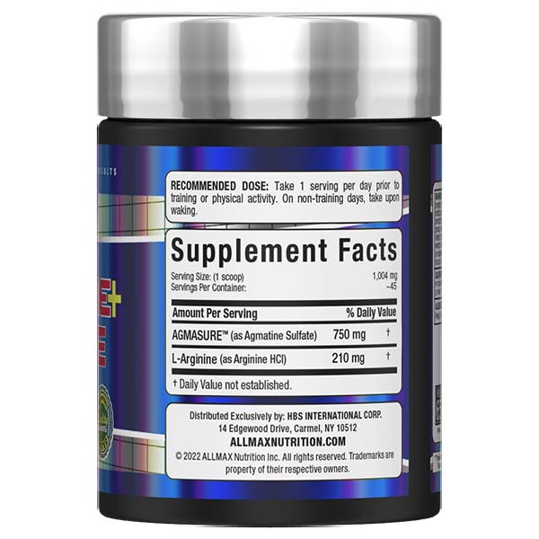 AGMATINE + ARGININE Powder - Allmax Nutrition