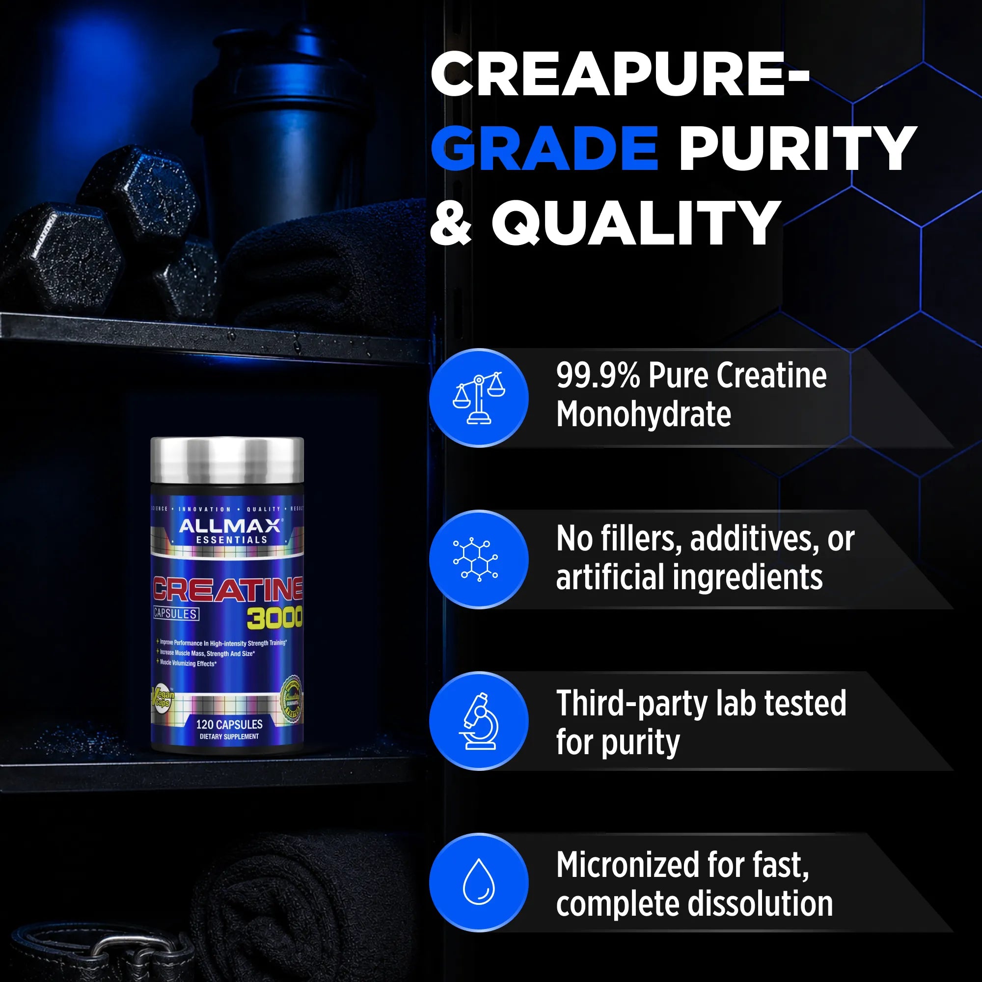 allmax creatine 3000 benefits