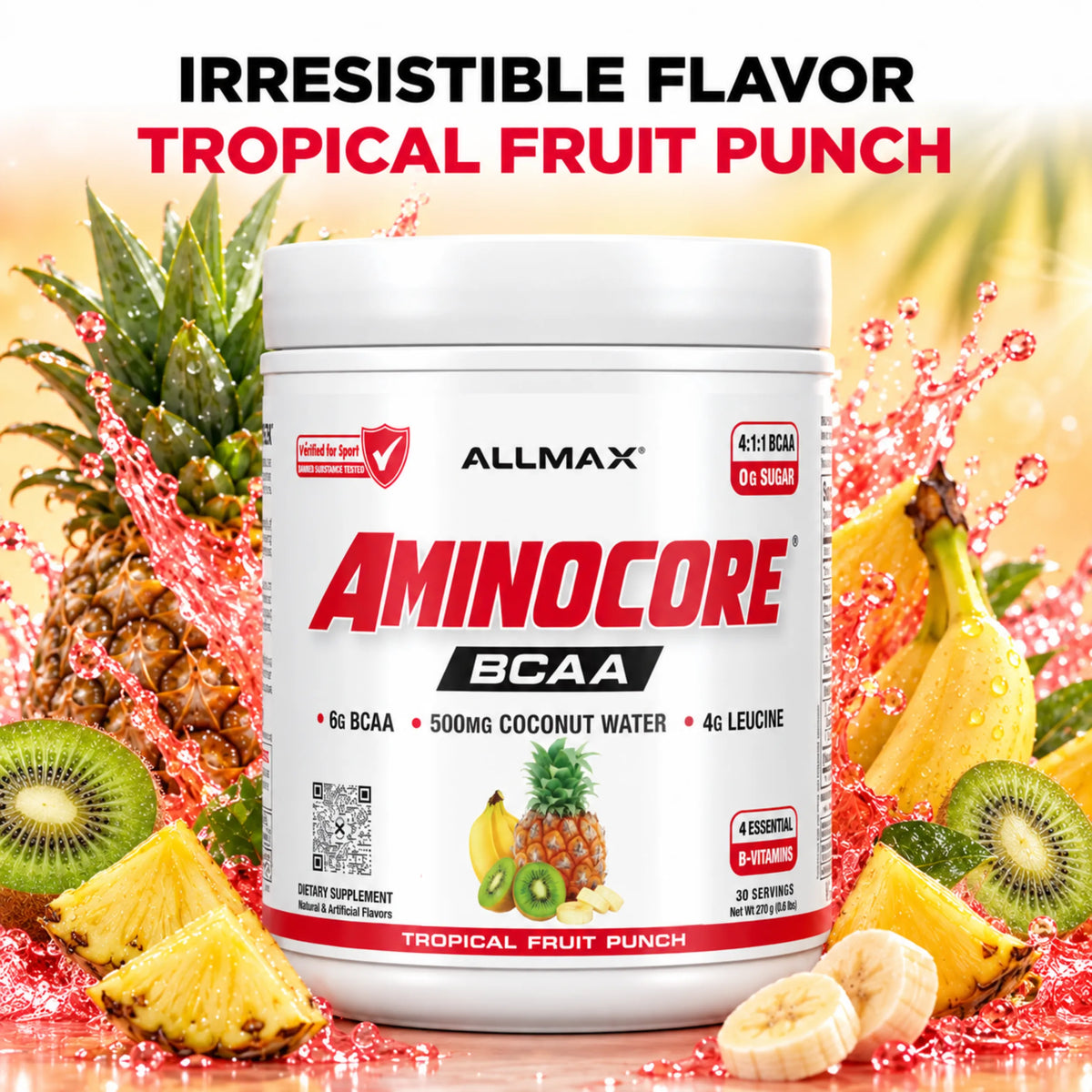 Allmax Aminocore: BCAA Supplement Powder