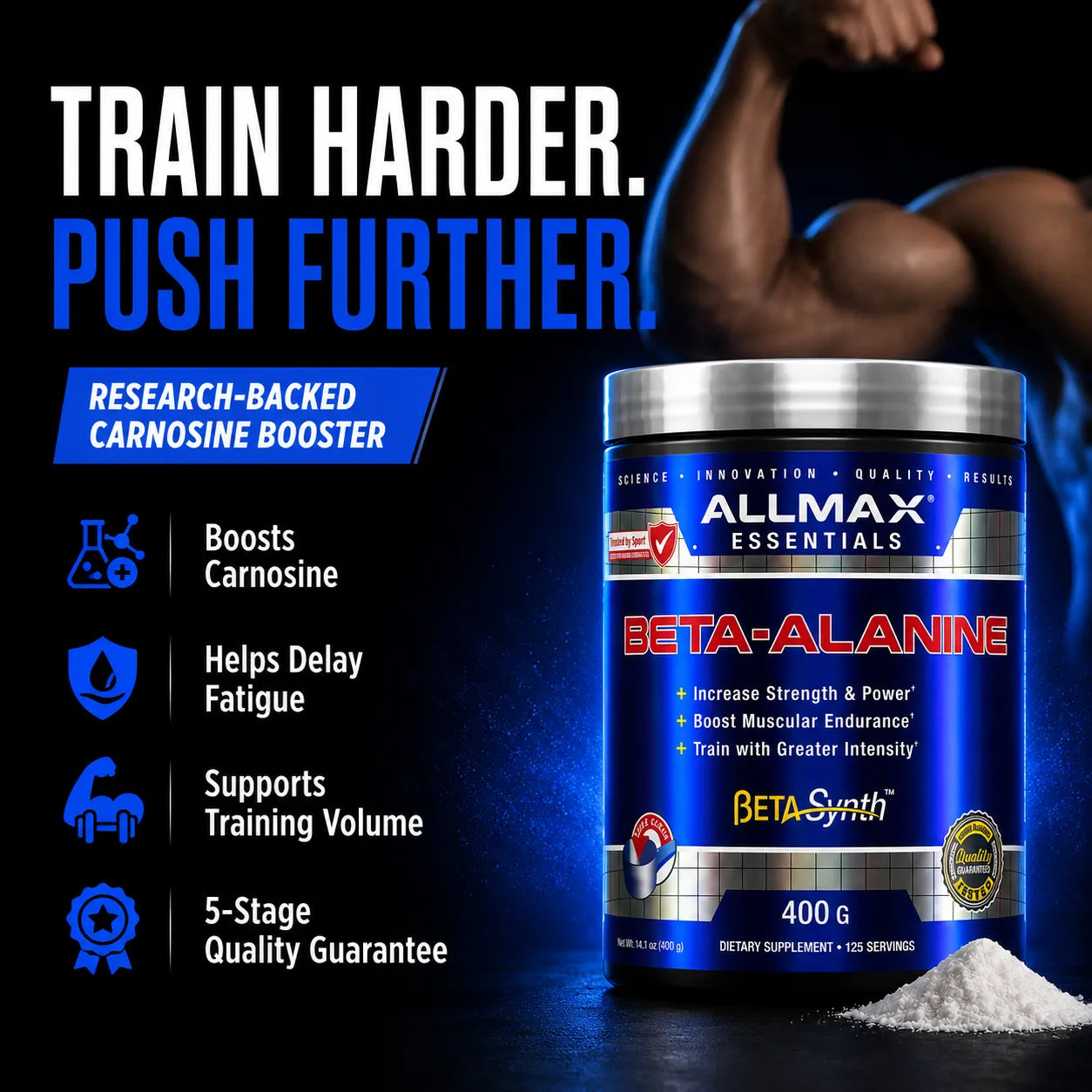 Allmax Beta-Alanine: Pre & Post Workout