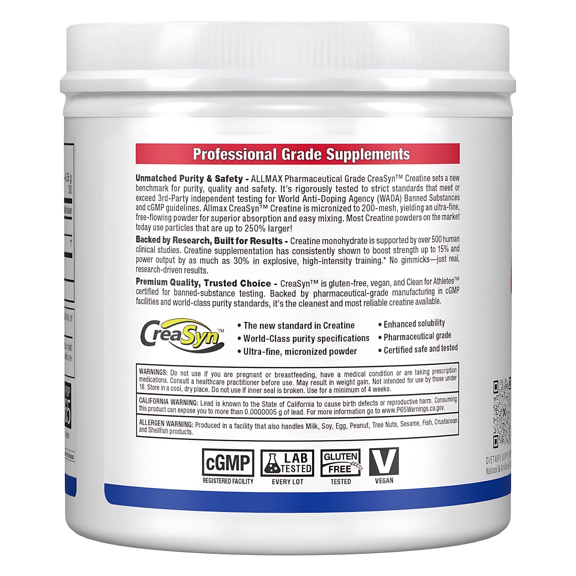 Allmax Flavored Creatine Monohydrate Powder