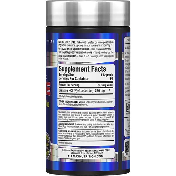 Creatine HCL - Allmax Nutrition