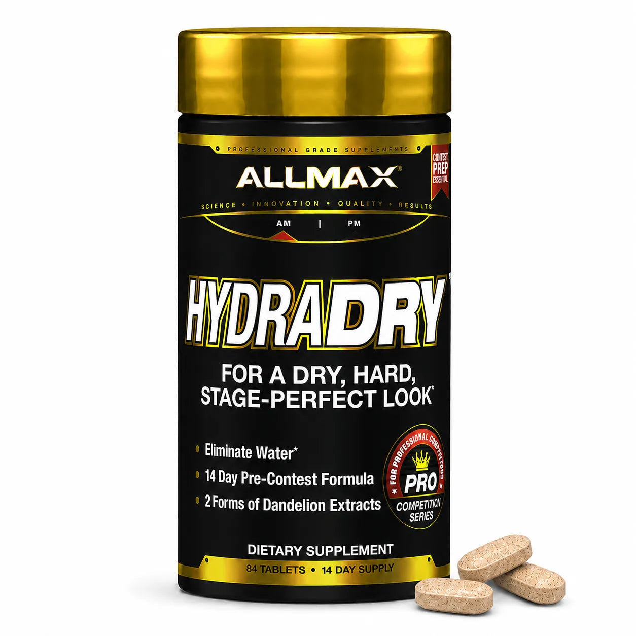 Allmax Hydradry: Pre-Contest Water Loss