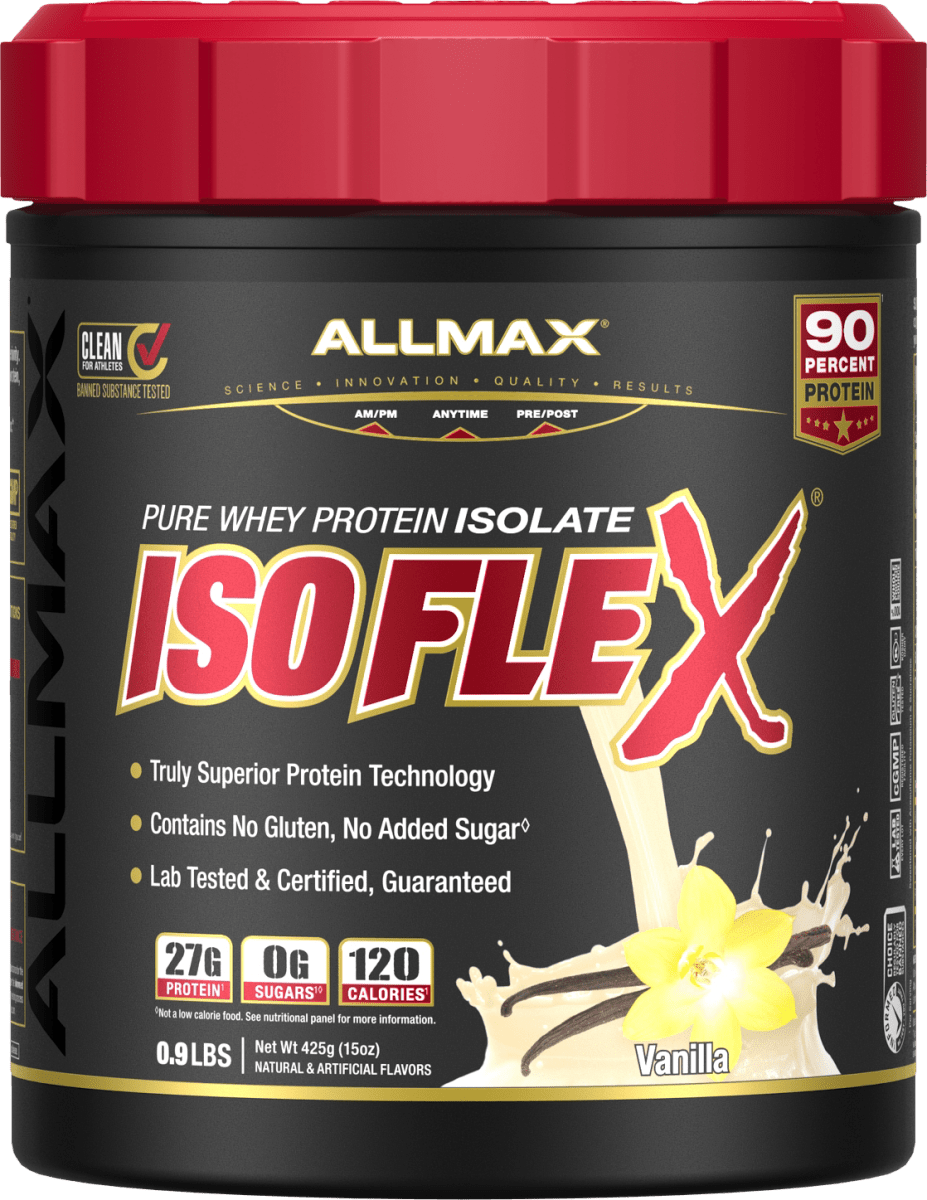Allmax Isoflex Protein Powder: 100% Pure Whey Protein Isolate - Allmax Nutrition