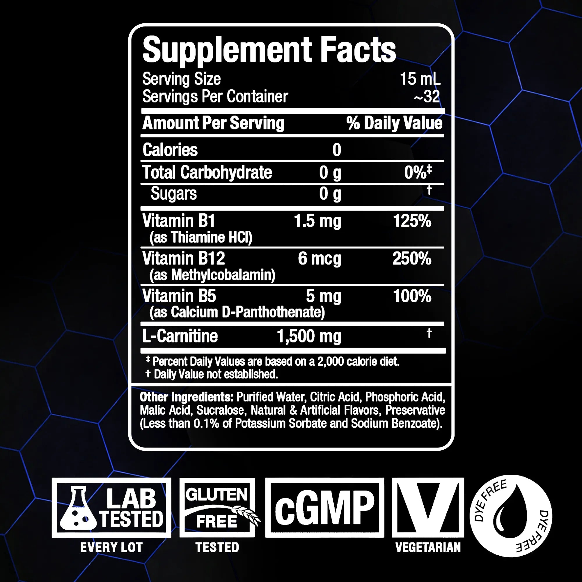 liquid-l-carnitine-1500-allmax supplement facts