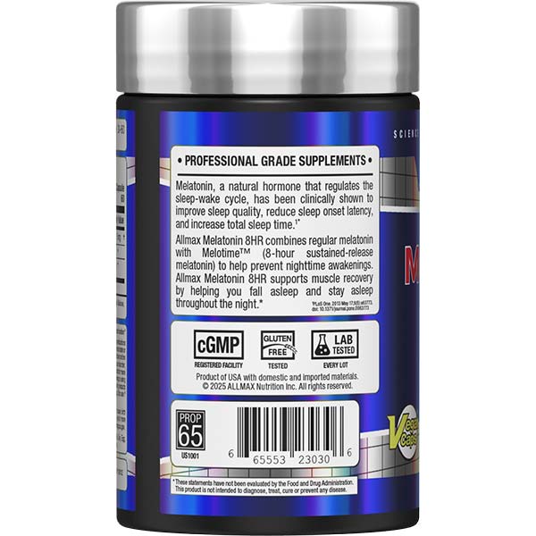 Melatonin 8HR - Allmax Nutrition