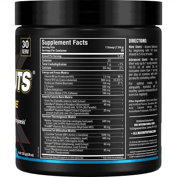 Rapidcuts Xtreme - Allmax Nutrition