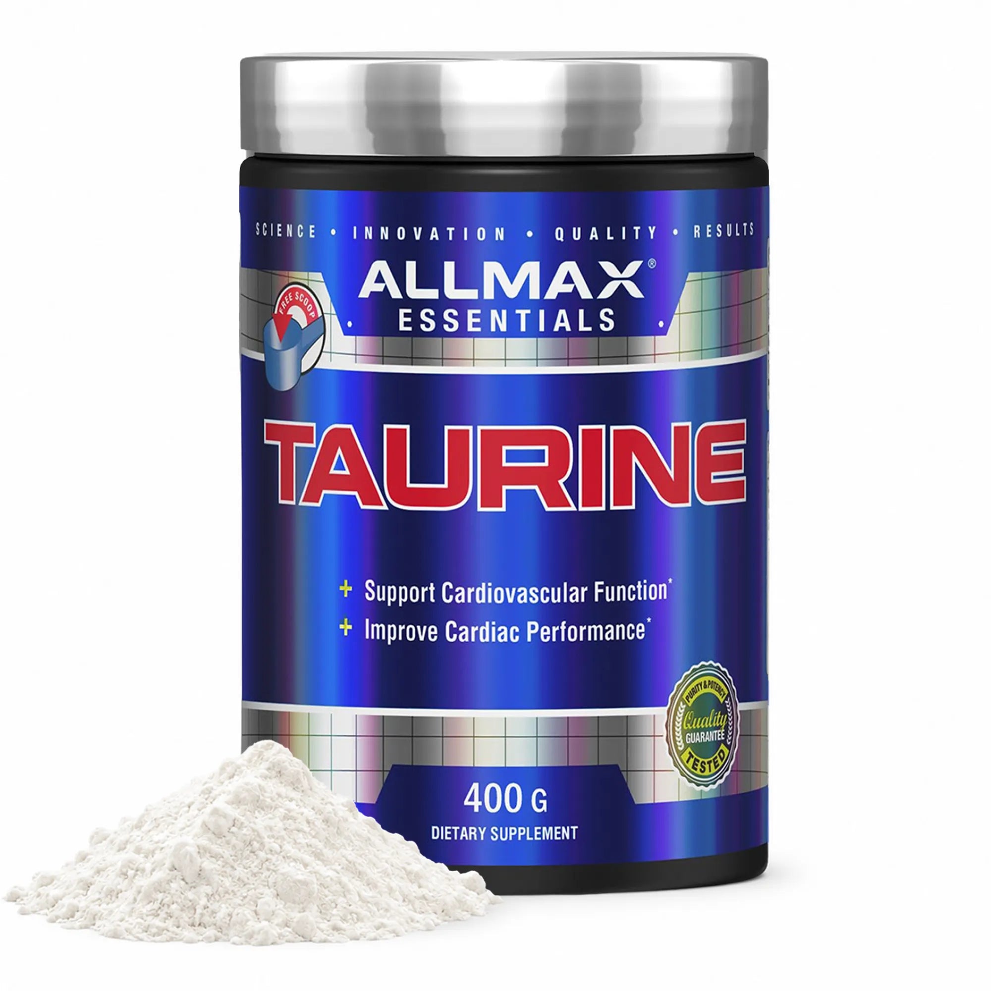 taurine-allmax front bottle