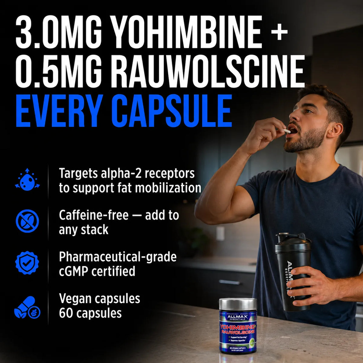 Allmax Yohimbine+