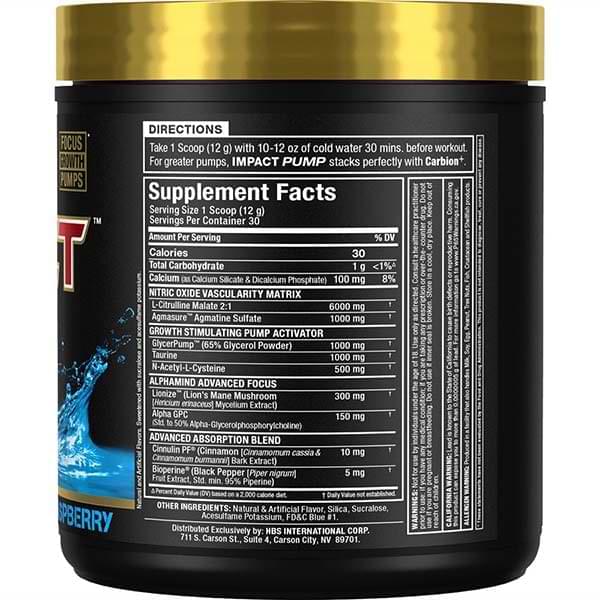 Impact Pump - Allmax Nutrition