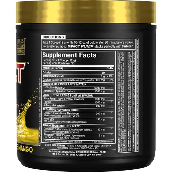 Impact Pump - Allmax Nutrition