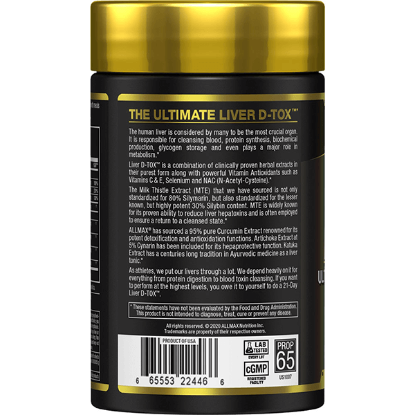 LIVER D - TOX - Allmax Nutrition