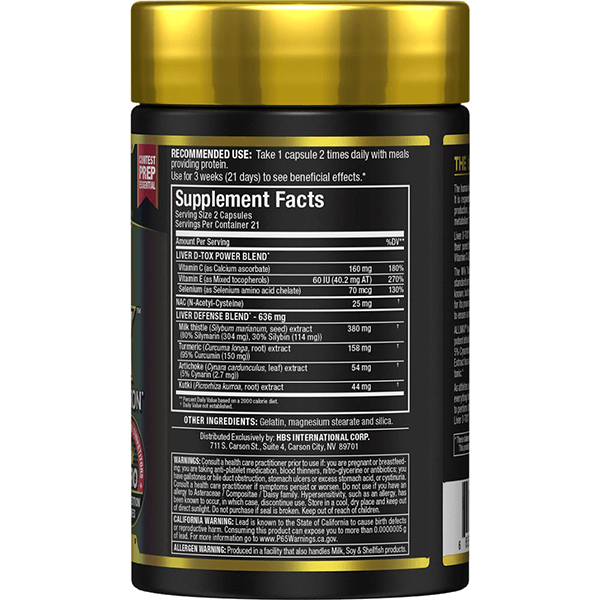LIVER D - TOX - Allmax Nutrition