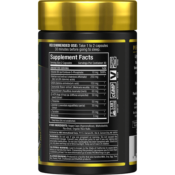Lights Out Sleep. Sleep Aid Supplement - Allmax Nutrition