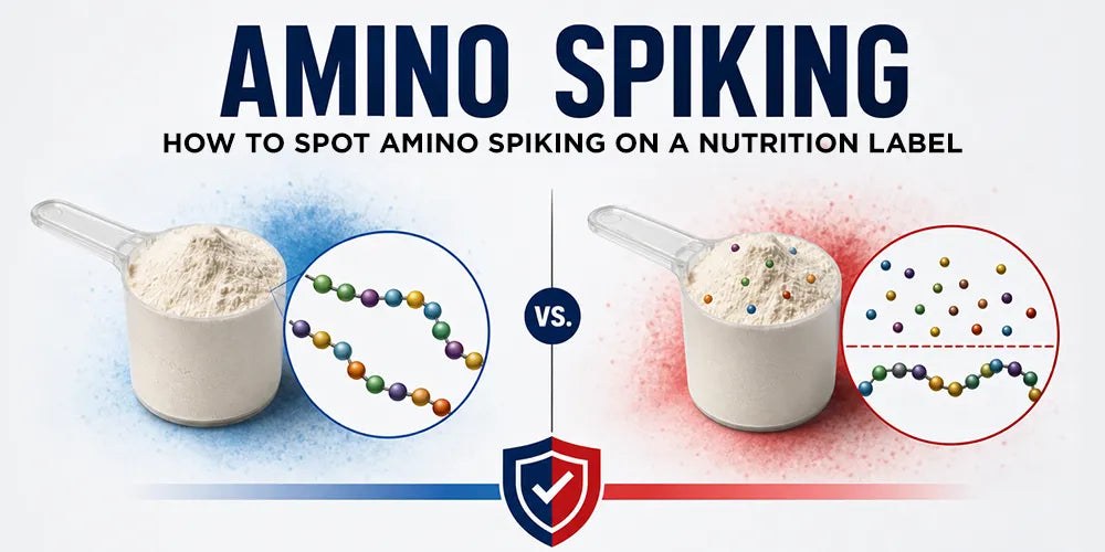 how to spot amino spiking