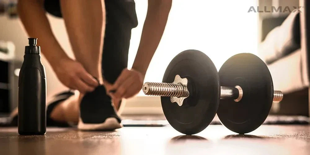 At Home Dumbbell Workout – Effective Full-Body Training with Weights - Allmax Nutrition