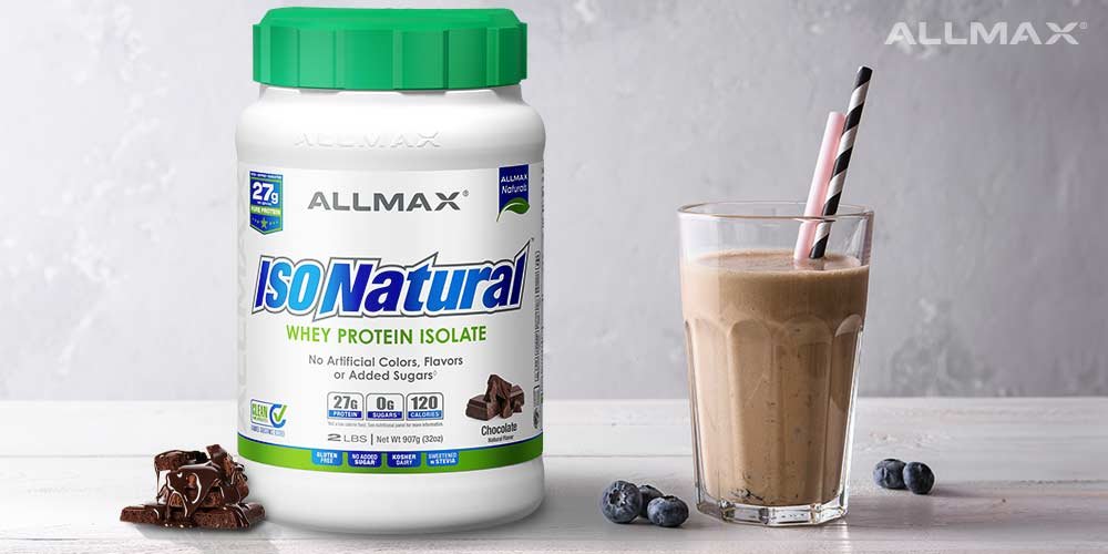 IsoNatural - All Natural Ultra Filtered Whey Protein Isolate - Allmax Nutrition
