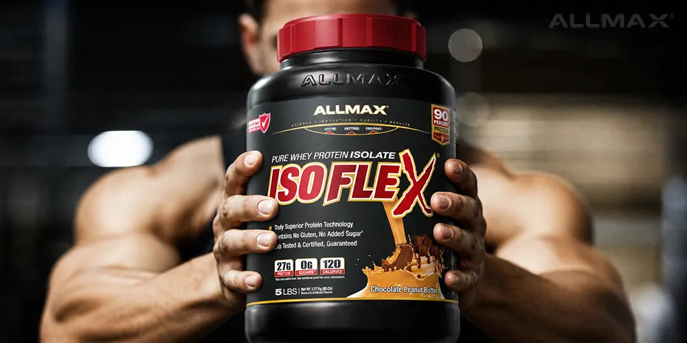 Man holding isoflex 
