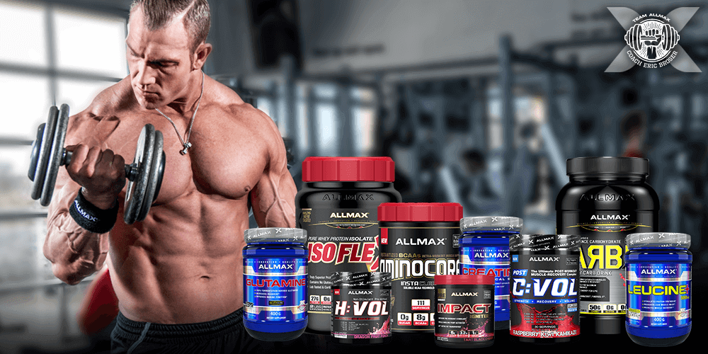 ALLMAX Pre and Post Workout Stack by Coach Eric Broser - Allmax Nutrition