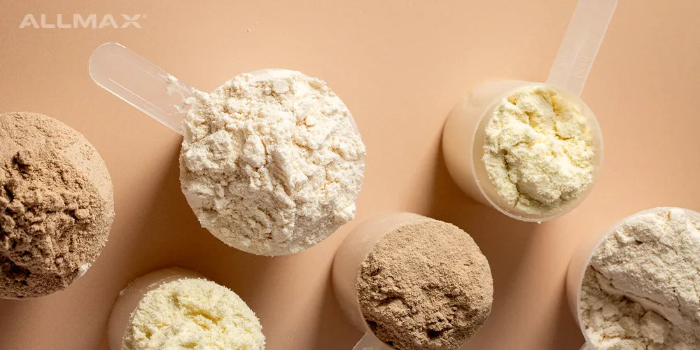 Different types of protein powder 