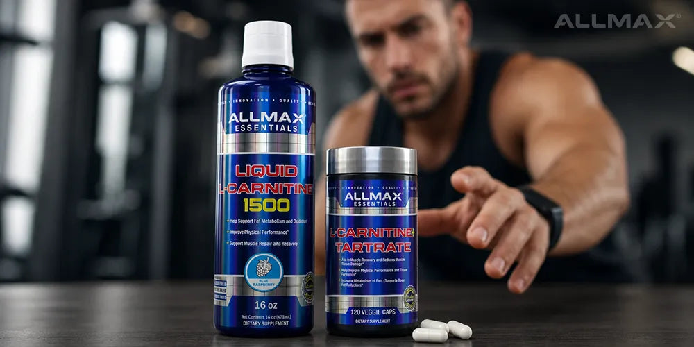 Man grabbing products