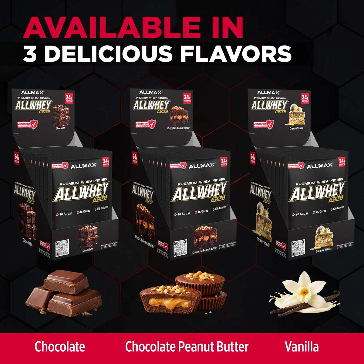 Allmax Gold Allwhey: Premium Whey Protein Powder