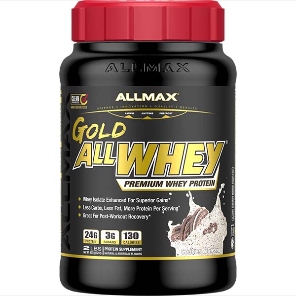 Gold Allwhey: Premium Whey Protein Powder - Allmax Nutrition