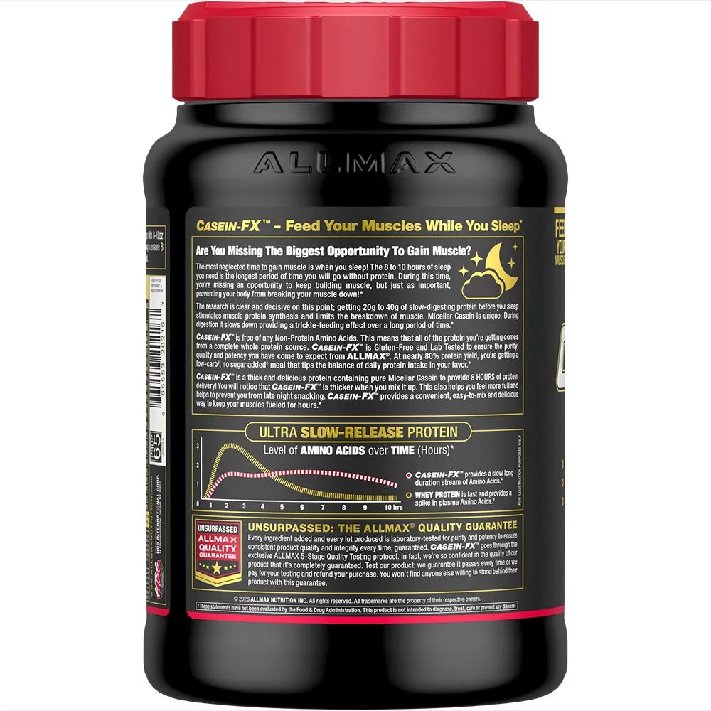 casein fx allmax back