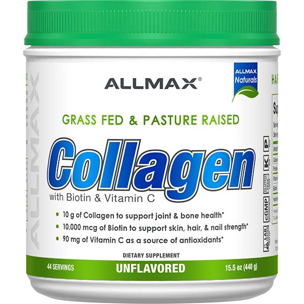 Collagen Peptides Powder + Vitamins - Allmax Nutrition