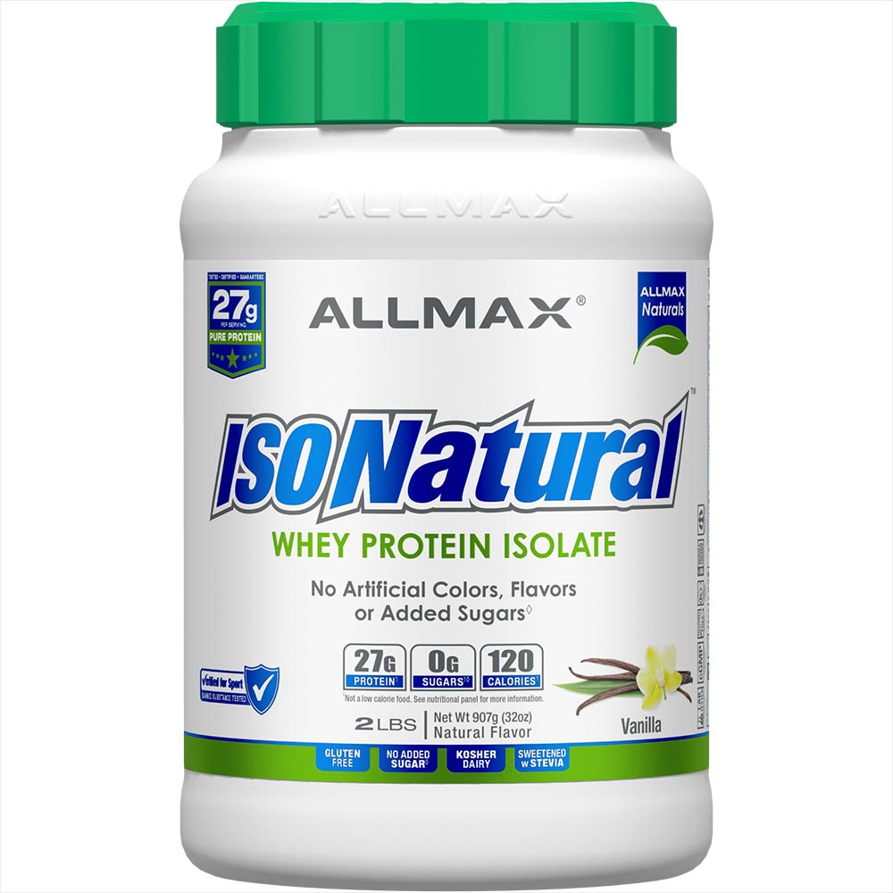ALLMAX IsoNatural: Natural Pure Whey Protein Isolate
