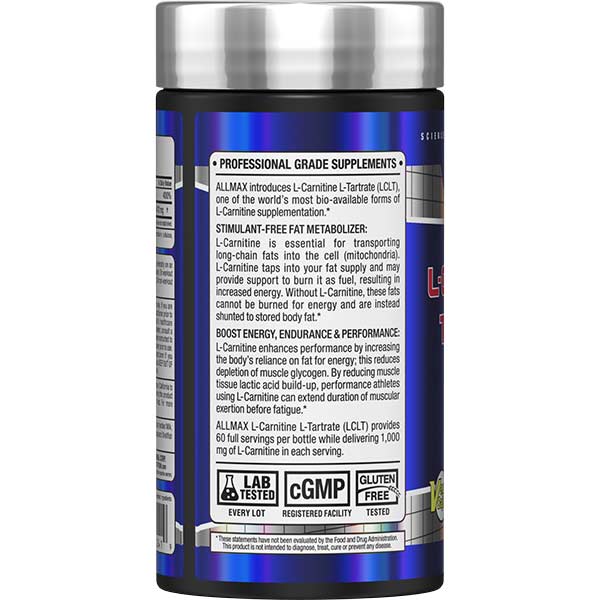 L - CARNITINE CAPSULES - Allmax Nutrition