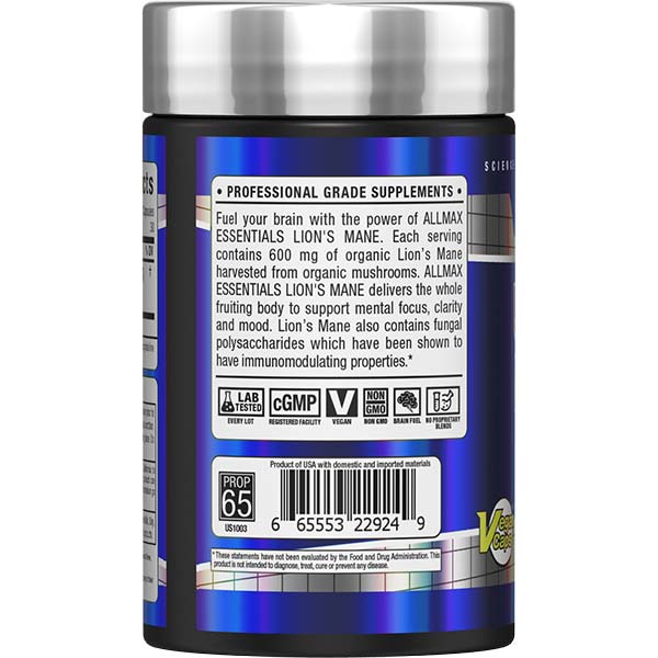 Lion's Mane Extract - Allmax Nutrition