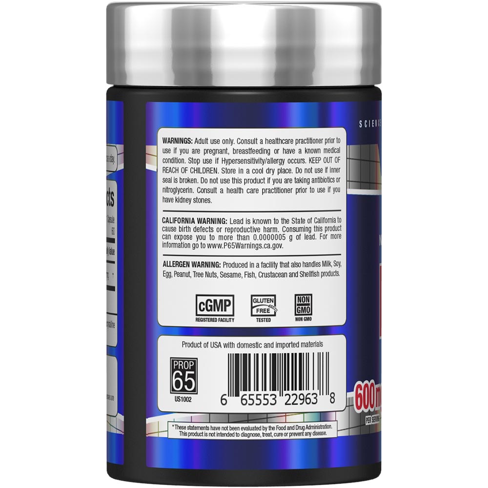 Allmax NAC Detox Supplement