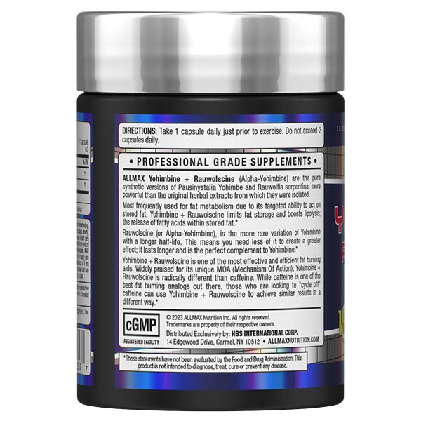 YOHIMBINE+ - Allmax Nutrition