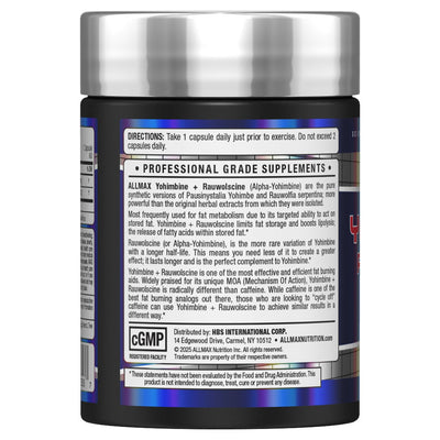 Allmax Yohimbine+