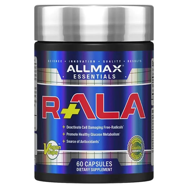 Allmax R+ALA - Premium R-Alpha Lipoic Acid | Allmax Nutrition Allmax R+ALA - Premium R-Alpha Lipoic Acid | Allmax Nutrition