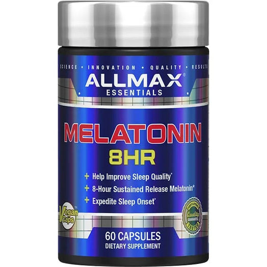 ALLMAX Melatonin 5 mg tablets provide a pharmaceutical grade sleep aid to help reset the body's sleep cycle.