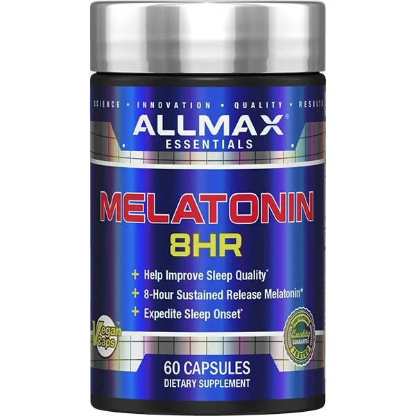 ALLMAX Melatonin 5 mg tablets provide a pharmaceutical grade sleep aid to help reset the body's sleep cycle.