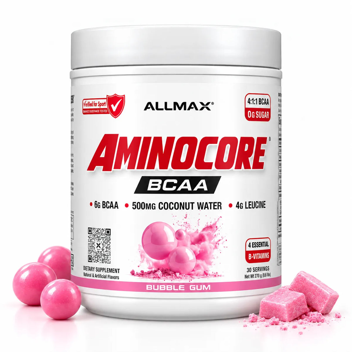 Allmax Aminocore: BCAA Supplement Powder