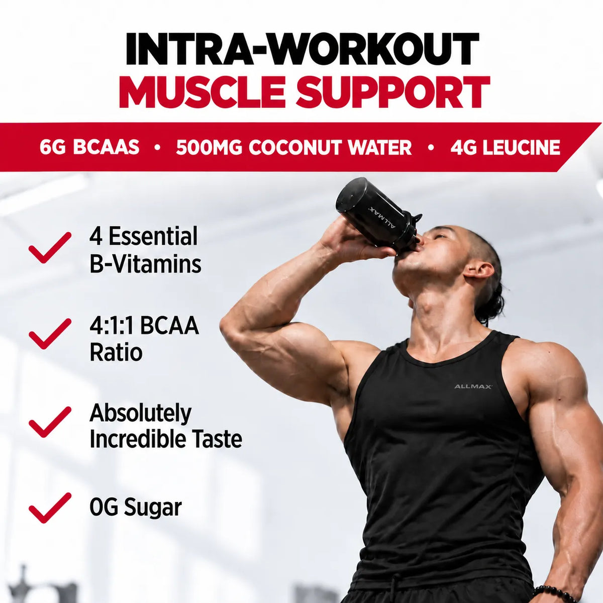 Allmax Aminocore: BCAA Supplement Powder