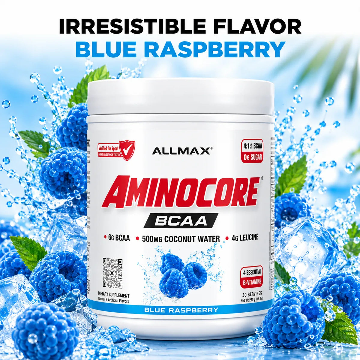 Allmax Aminocore: BCAA Supplement Powder