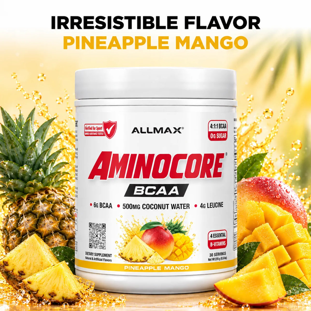 Allmax Aminocore: BCAA Supplement Powder